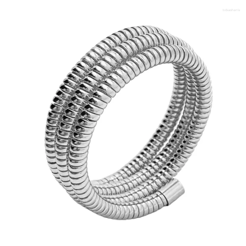 Armreif 2024 Wasserdicht Wrap Armband Öffnung Armreifen Mode Manschette Elastische_voghion.com