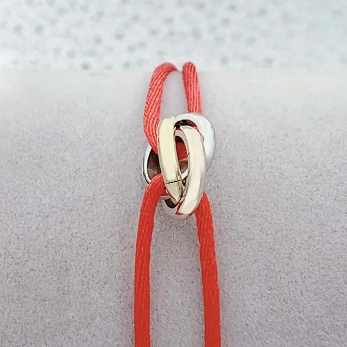 Womens jewelry designer gold woman 316L Stainless Steel trinity ring String three rings hand strap sier bracelet design_voghion.com
