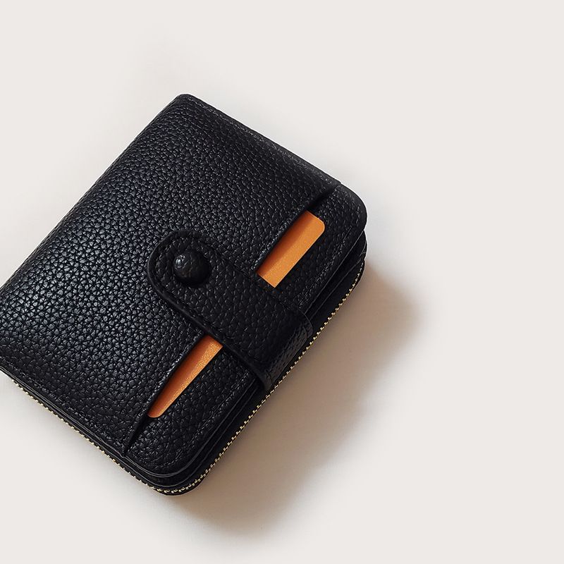 Instagram Nu Litschi Mustr Wiblich Kurz Null Multi funktions Studnt Anti-Dibstahl Kart Tasch Trndy_voghion.com