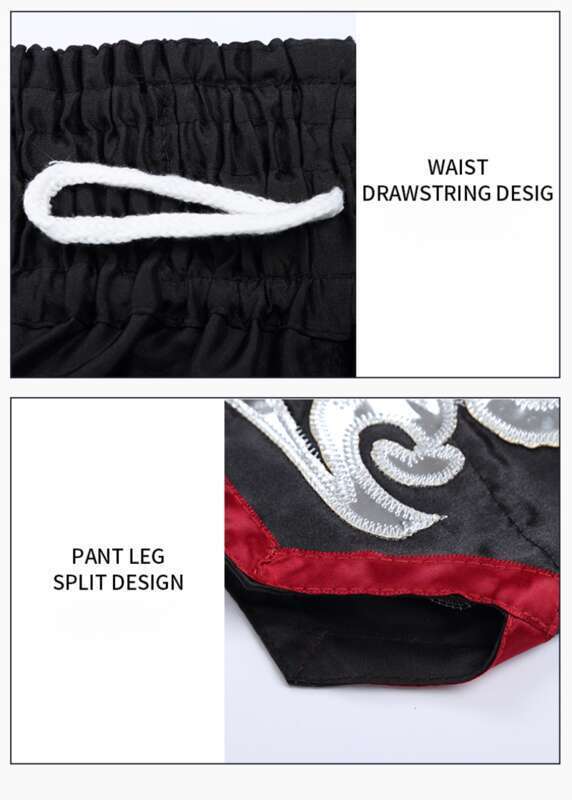 Tai Muay Thai lühikesed püksid täiskasvanud meestele ja naistele MMA treeninguks, poksiks, võitluskunstideks, Sandaks, võitlemiseks, meestele ja naistele_voghion.com