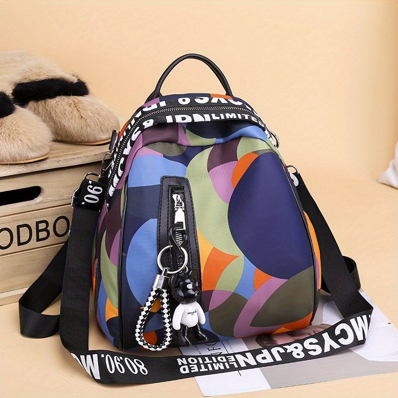 Modischer Rsack aus Oxford-Stoff, Schultasche großem Fassungsvermögen, lässige Unisex-Reisetasche mit modischem_voghion.com
