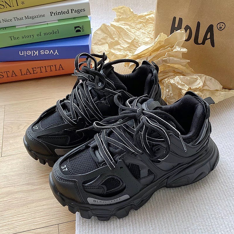 2025 New Niche Dad Men Height Increasing Ins Trend Versatile Internet Celebrity Spring Summer Casual Shoes