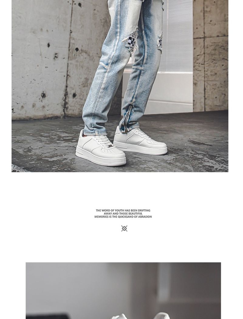 Heren 2024 nieuwe lente sport nr. 1 casual sneakers net celebrity jongens kleine witte trendy schoenen_voghion.com