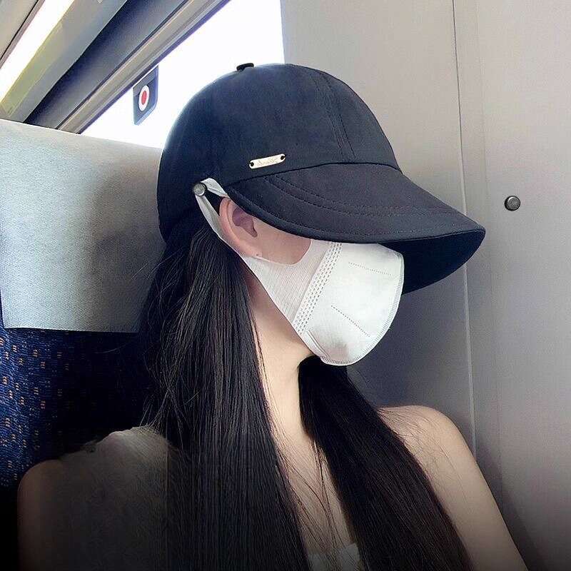 Duck Tongue Fisherman Hat, Women's Spring And Autumn Sunscreen, UV Protection, Foldable Sun Hat_voghion.com