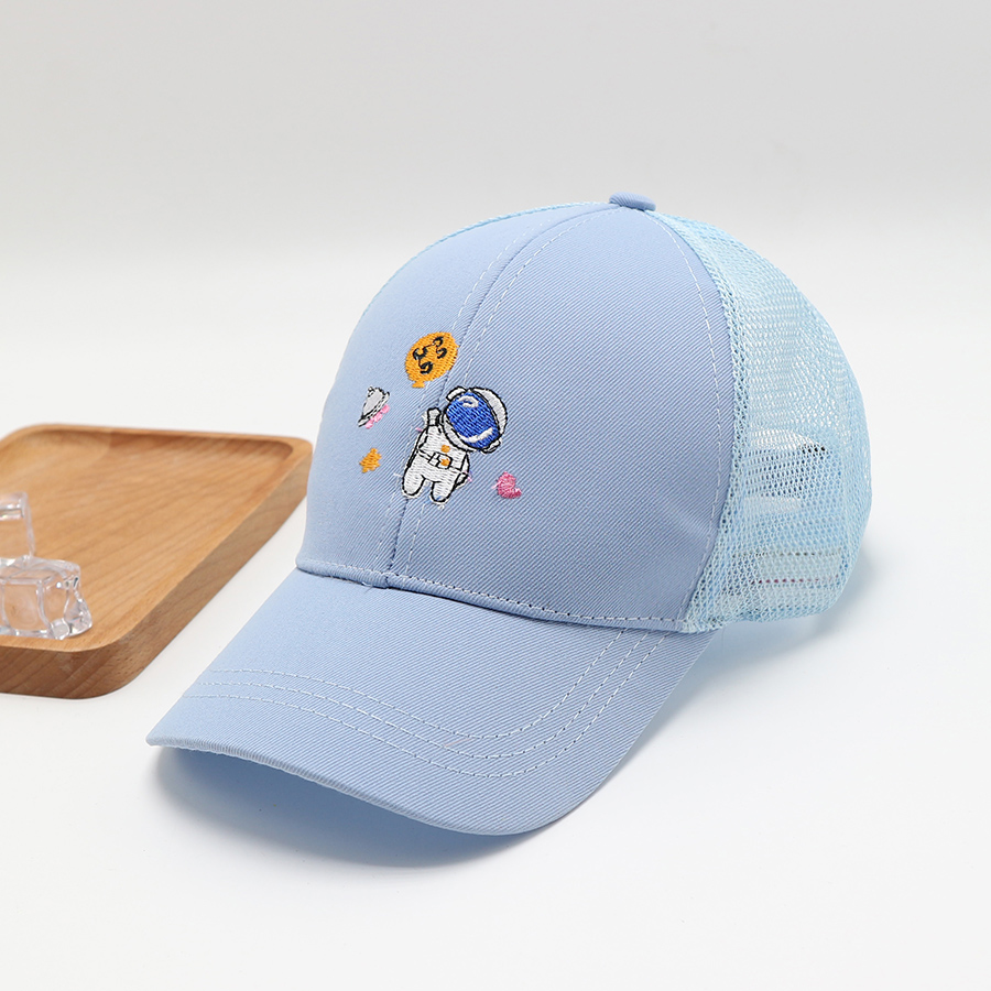 Berretto da bambino in rete traspirante per ragazzi e ragazze, berretto da baseball estivo in cotone sottile primaverile e autunnale_voghion.com