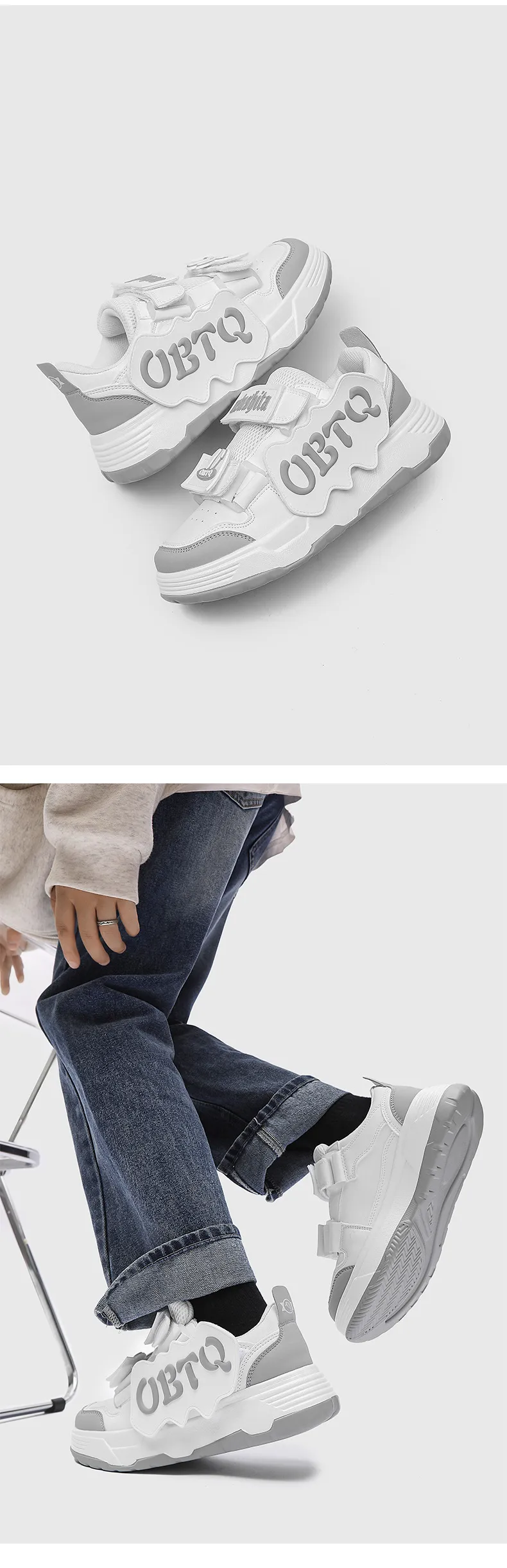 Thick Oled Round Toe Hock-aborbing Flat Are Comfortable Oft Caual Retro Trendy Veratile And Fahionable Board_voghion.com