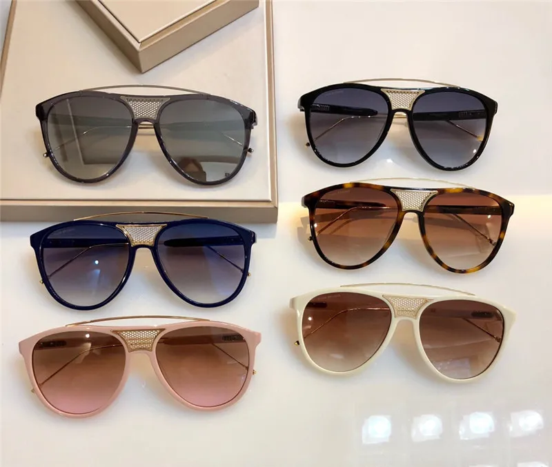 Designer Sunglasses Pilot Frame Uv400 Protection Men's Eyewear_voghion.com