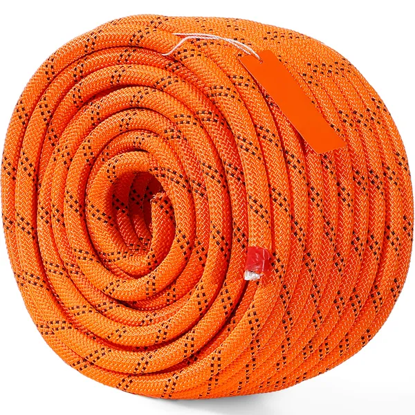 Arborist Tree Climbing Rope Double Braid Polyester 1/2'/1.3 Cm X 120'/36.6 M 48-Strand_voghion.com