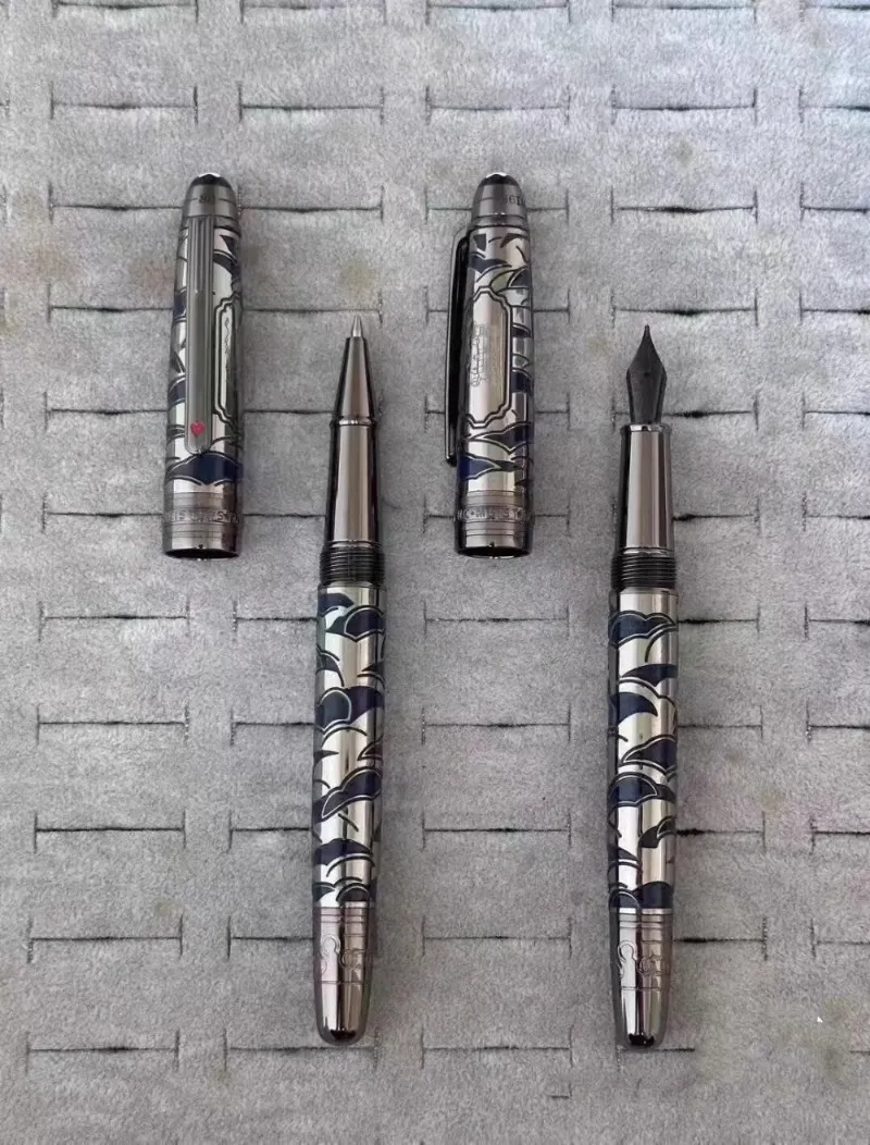 wholesale The Third Season Deluxe Edition Gold Plated Steel Pen Of "Around The World In Eighty Days"_voghion.com