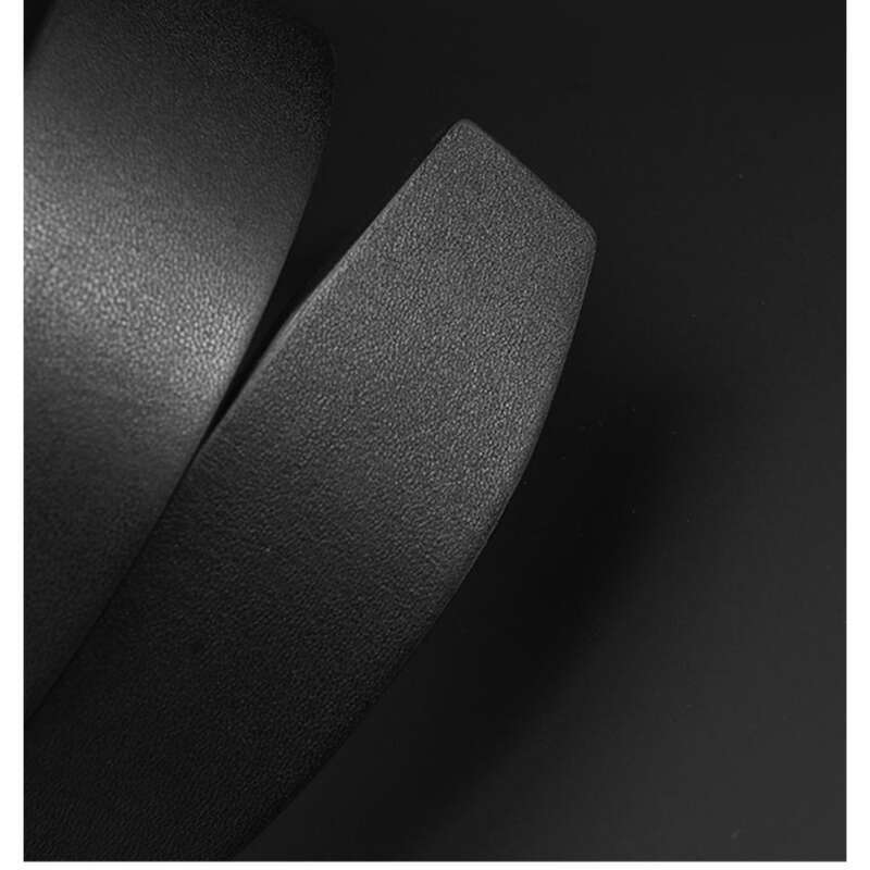 Belt Men's Leading Leather Automatic Pure Cowhide Belt Without Pin Buckle, Casual, Simple_voghion.com