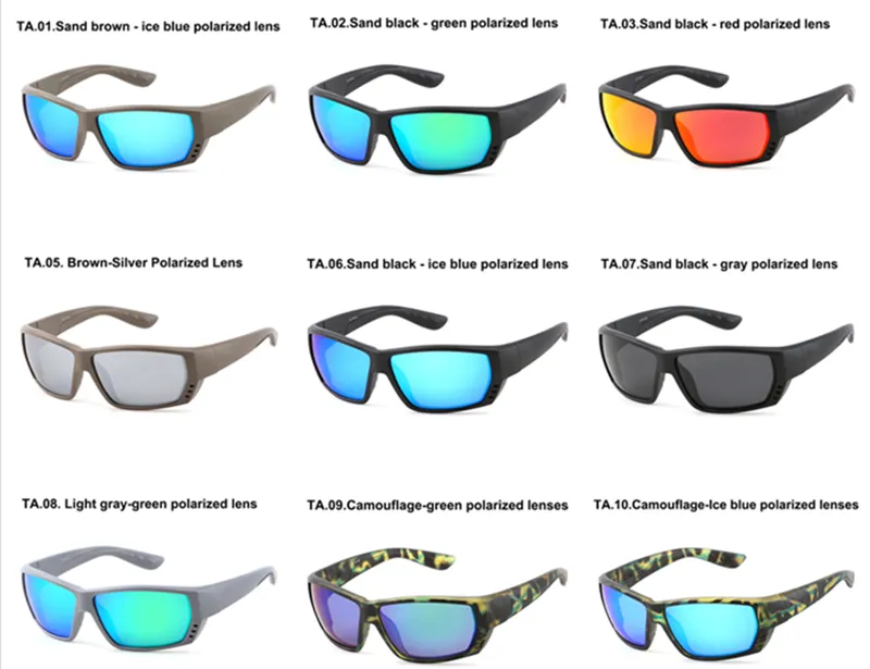 Polarisierte Sonnenbrille für Herren und Damen, quadratisch, verspiegelt, für den Außenbereich, UV400-Schutz, PreisTunaAlley_voghion.com