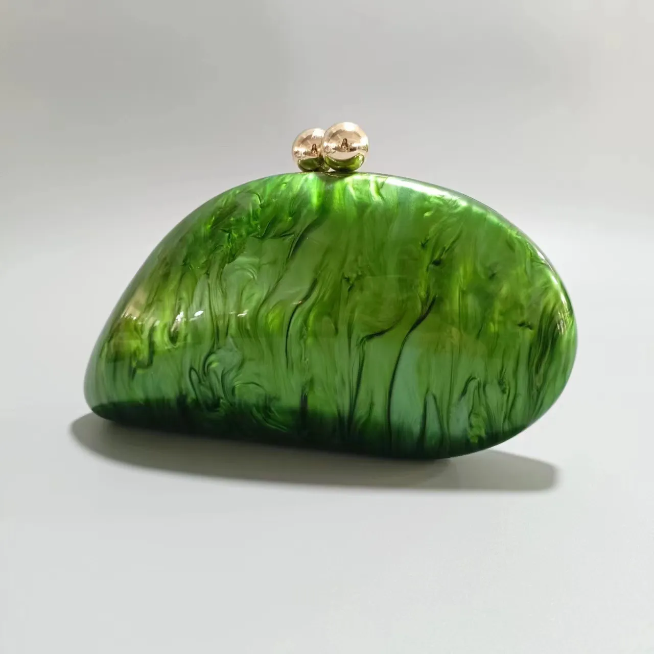 Umhängetaschen Markendesign Perle Champagner Grün Acryl Abendtasche Totes Party Clutch Geldbörse Dame Brieftasche_voghion.com
