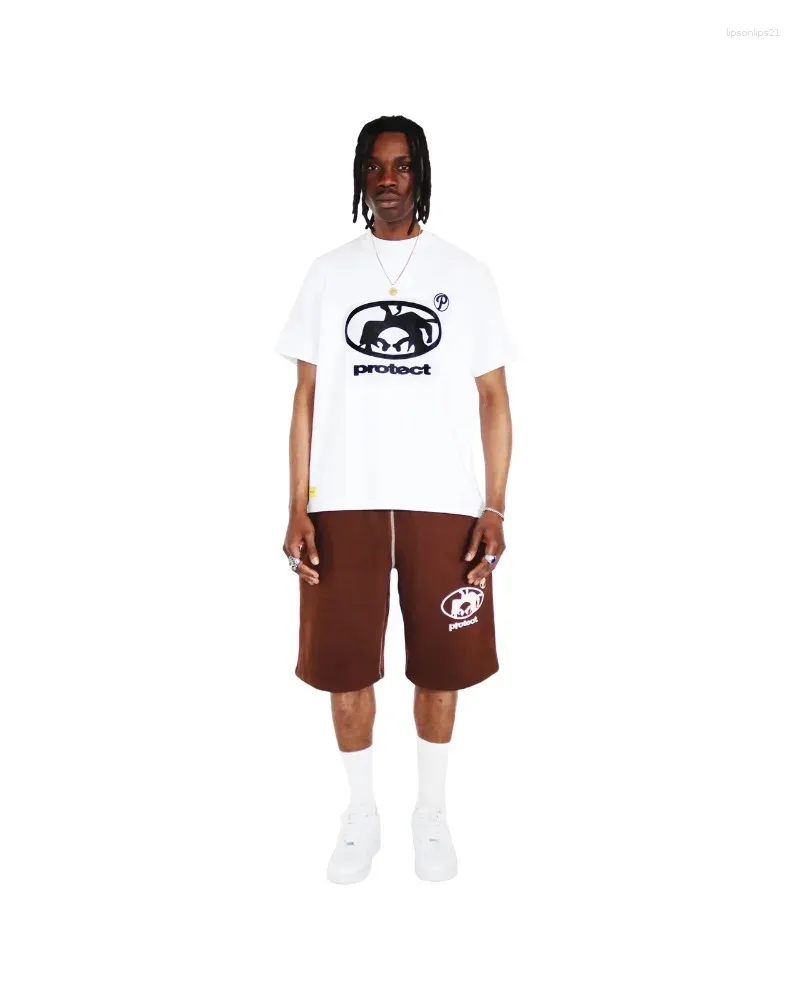 Pantaloncini da uomo Y2K Haruku Baggy Casual Basket Sport Vintage FiessHip Hop Estate Largo Corsa Streetwear_voghion.com