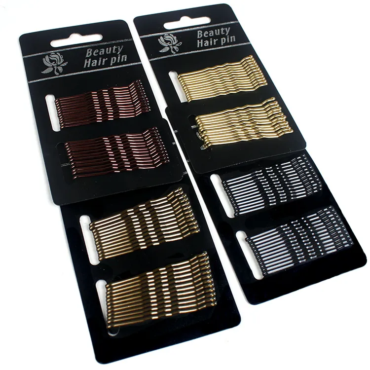 Doamnelor 24buc/card Clip fete agrafe de păr creț ondulat mânere coafură agrafe femei agrafe de păr styling accesorii de păr_voghion.com