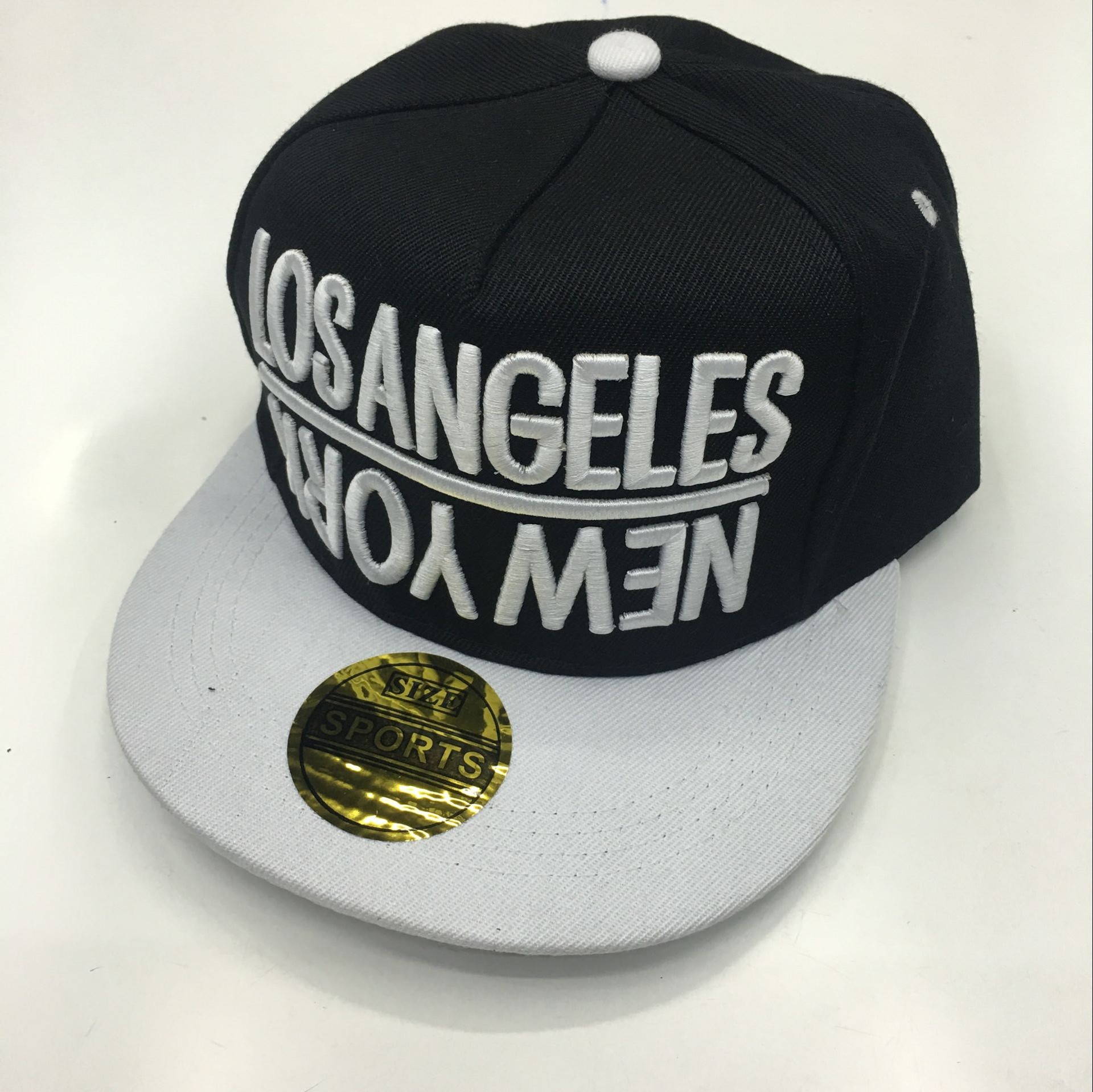 Men's Baseball Cap Embroidered Trendy Flat Brim Sun Protection_voghion.com