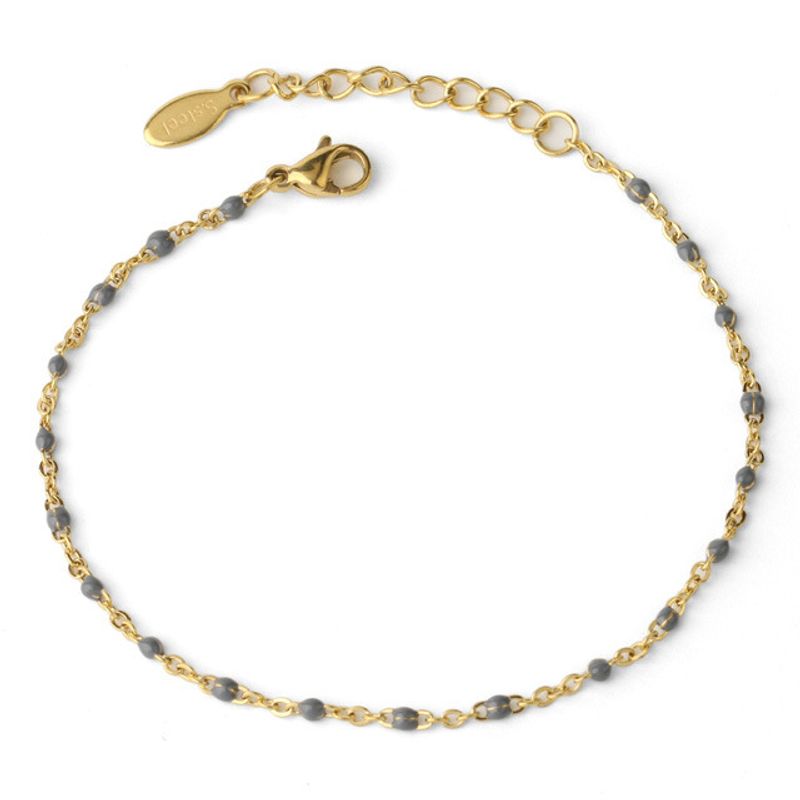Braccialetti in acciaio inossidabile, 8 colori di braccialetti semplici da donna in stile bohémien_voghion.com