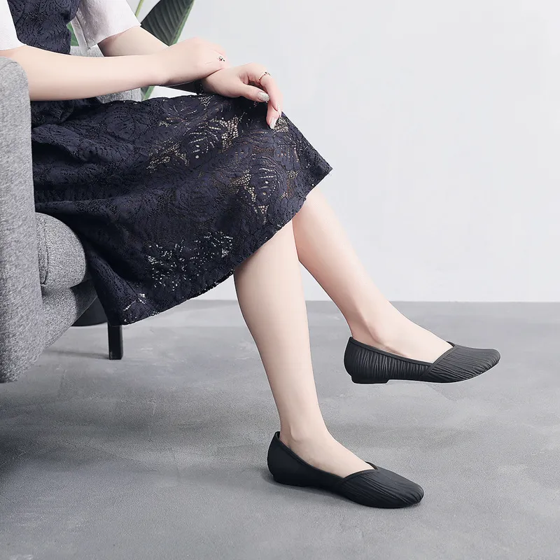 New Low-top Waterproof Rain Boots Women Summer Adult Work Rubber Fashion Jelly Shoes Non-slip Shallow Toe Sandals_voghion.com
