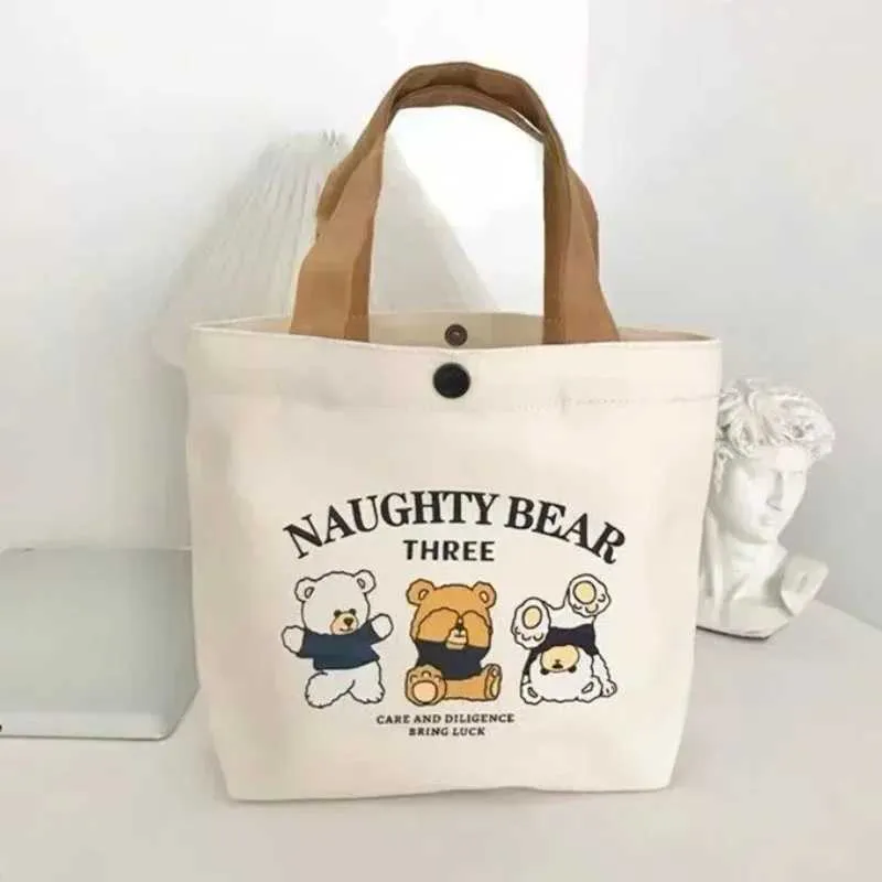 Borsa da viaggio portatile in cartone giapponese FI canvas 2024 da donna, per picnic e cibo, Y241109_voghion.com