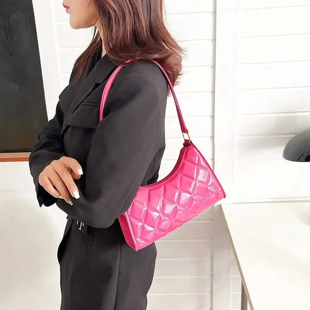 Damen Unterarmtasche PU Leder Casual Retro Handtaschen Totes Schultertaschen Shopper Ba241022_voghion.com