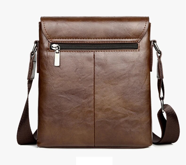 Summer Brand Kangaroo Messenger Bags Leather Casual Crossbody For Men Business Shoulder Bag Male Small Handbag_voghion.com
