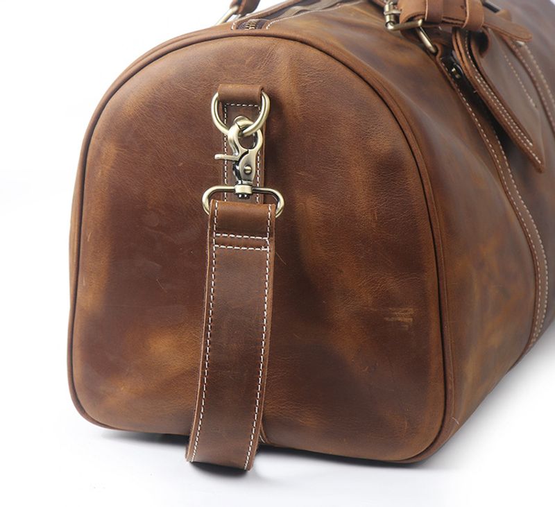 Europäische und amerikanische Retro-Reisetasche Crazy Horse-Leder, tragbare Fiess-Reisetasche Rindsleder der ersten_voghion.com
