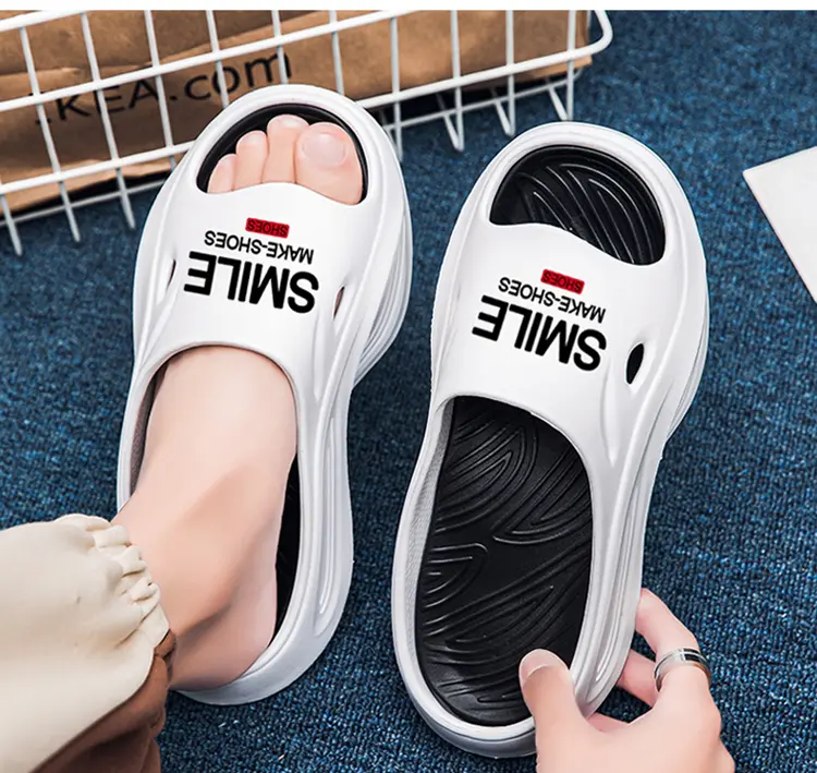 Outer Slippers Beach One Word Non-slip Wading Large Size Cool Slippers_voghion.com