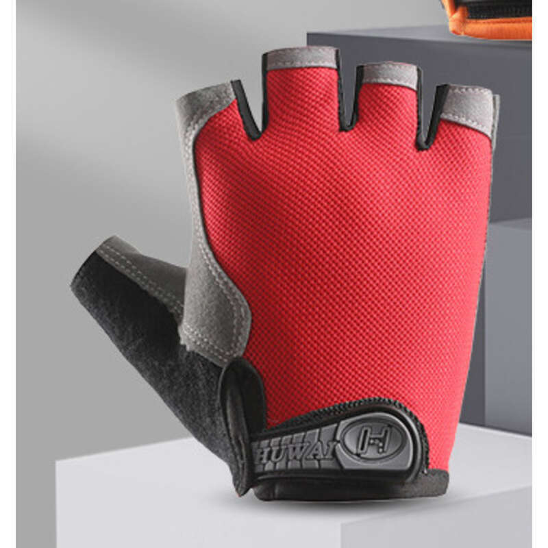 Half Men's Outdoor Fitness And Sports, Thin Breathable, Non Slip, Wear-resistant, Mountaineering, Rock Climbing, Exposed_voghion.com