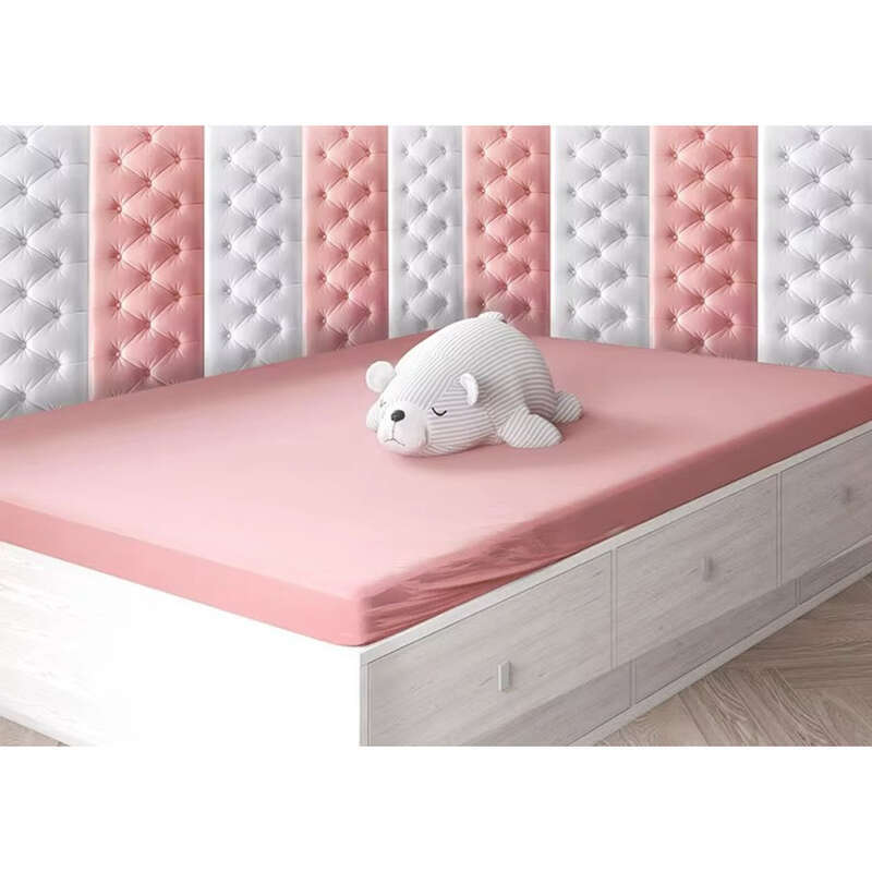Feuchtigkeitsbeständeg Tapéit, verdickte Tatami Kapp mëll Package Bettmauer, Récklehnkëssen, selbstklebend Stickeren_voghion.com