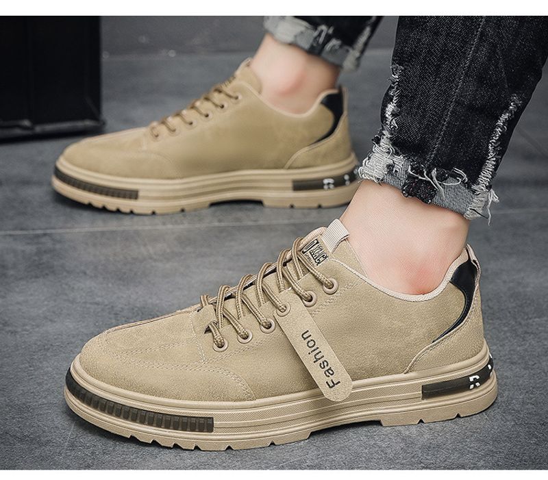 Pavasaris jauns elpojošs darba aizsardzība vīriešu būvlaukuma darba tendences daudzpusīgi pretslīdēšanas sporta dēļi tēva apavi_voghion.com