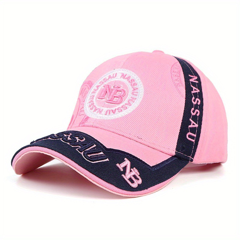 Nuovo versatile cappello con lingua d'anatra con parasole da baseball con lettera personalizzata quattro stagioni_voghion.com