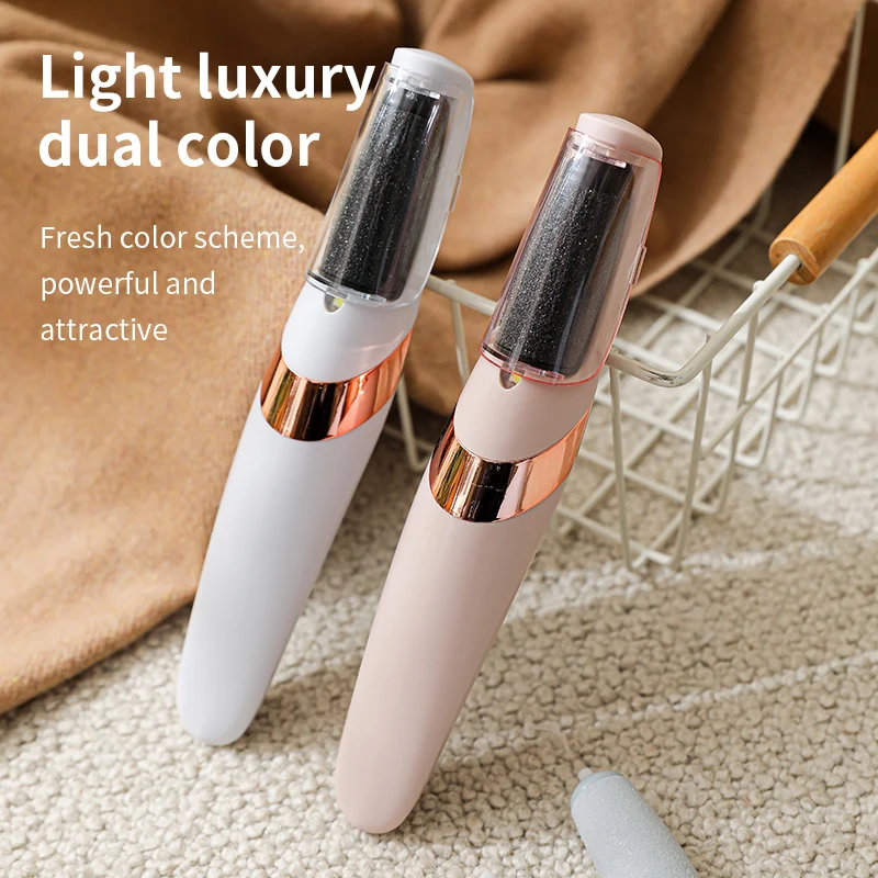 Râpe électrique portable pour les pieds, rechargeable par USB, vitesse réglable, outil de pédicure pour éliminer les callosités et les peaux mortes. Soin des pieds_voghion.com