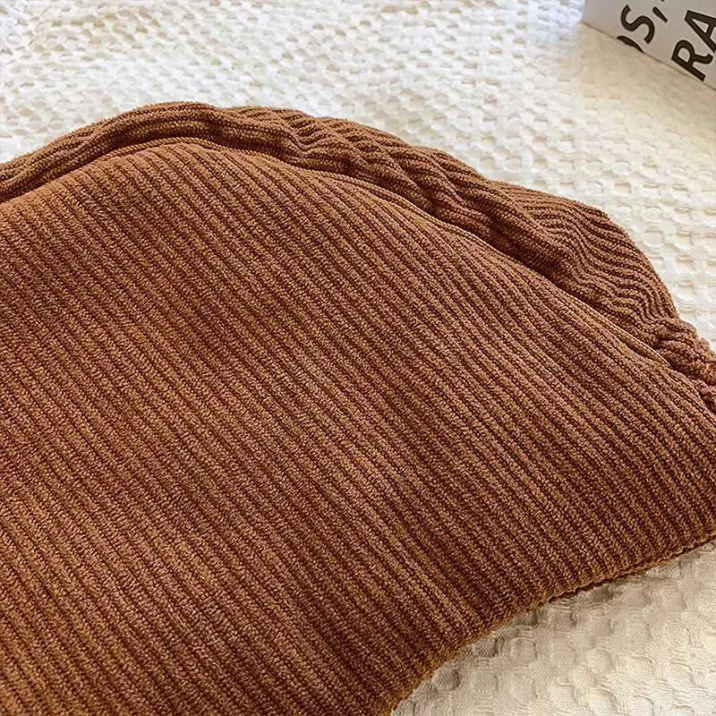 Borsa a tracolla Hobos da donna in velluto a coste tinta unita, retrò, casual, da donna, da viaggio quotidiano, da donna, messenger_voghion.com