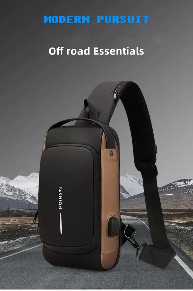 Nuove borse da uomo a tracolla, impermeabili, con porta USB, antifurto, da viaggio, messenger, borsa a tracolla, alla moda_voghion.com