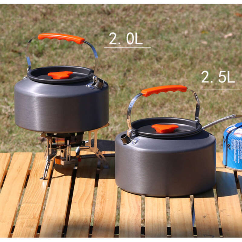 Outdoor Kettle, Portable Coffee Pot, Camping Teapot, Outdoor Cookware, Cookware_voghion.com