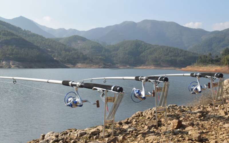 Sea Automatic Bouncing Up Fishing Artifact Sea Rod Gun Torreta Suporte de Pólo Inserção Multifuncional Inserção no Solo_voghion.com