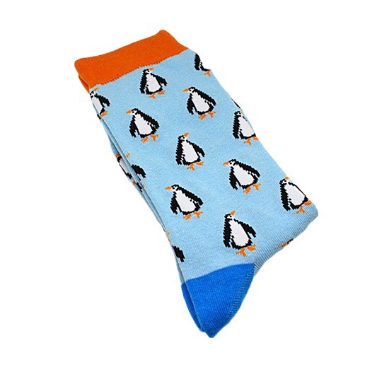 Cartoon Source Multi-pattern Men's Mid-calf Trendy Personality Cotton Socks, Spring New Style_voghion.com
