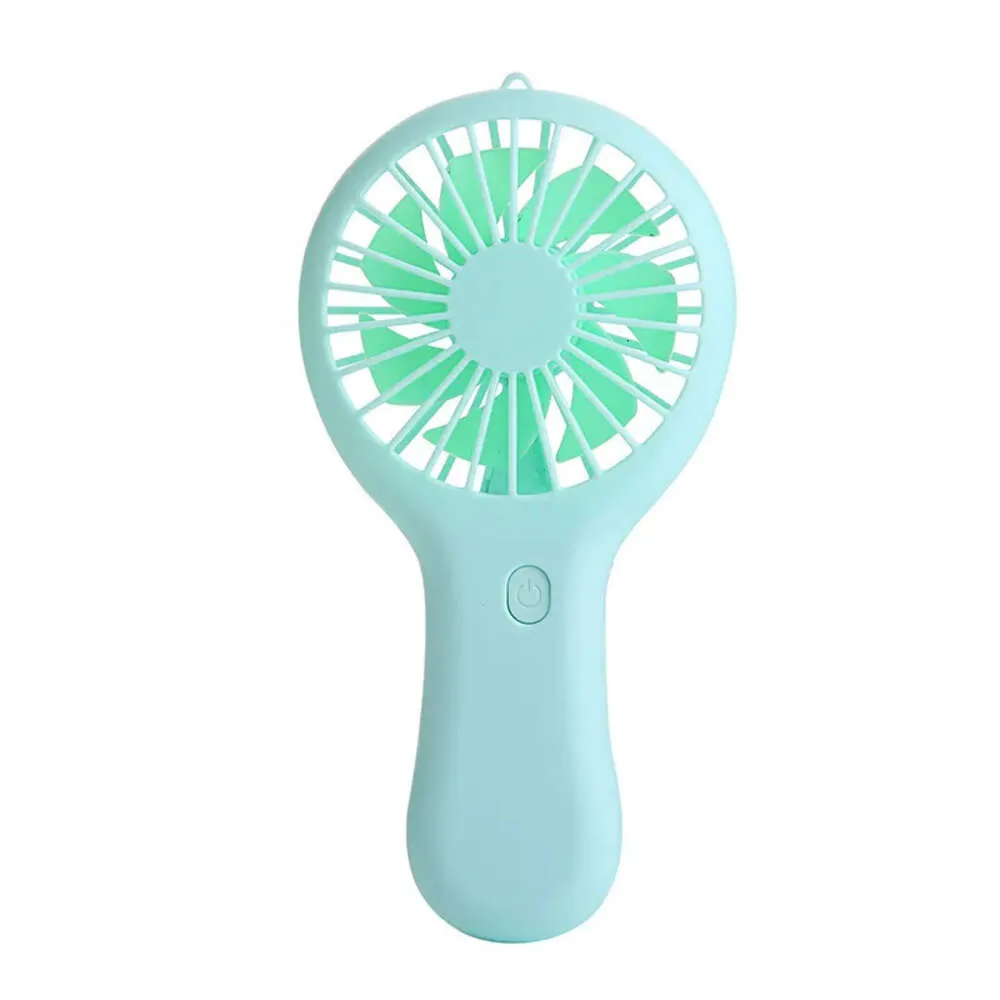 Handheld Cooler Small USB Mini Portable Silent Rechargeable Pocket Desk Office Electric Stand Fan Business Promotion_voghion.com