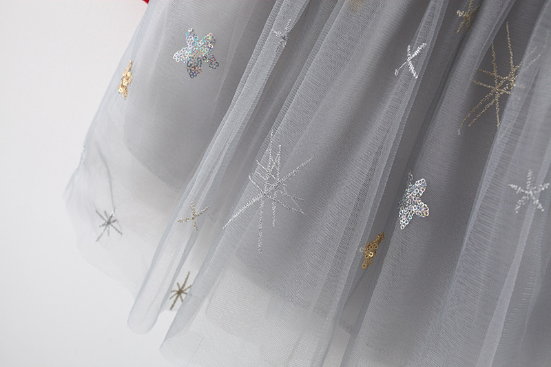 Baby Girl Clothes Pink Long Sleeve Tutu Cute Round Neck Baby Dress Birthday Gift Dress for Kids_voghion.com