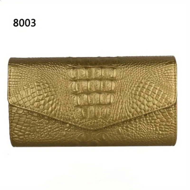 Stylische Clutch für Damen mit großem Fassungsvermögen und Print, Umhängetasche 241204_voghion.com