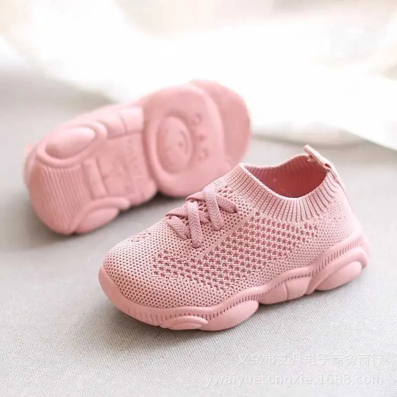 Zapatillas deportivas antideslizantes de suela blanda para bebés, informales, planas, tallas para niños, primavera y verano, M241016_voghion.com