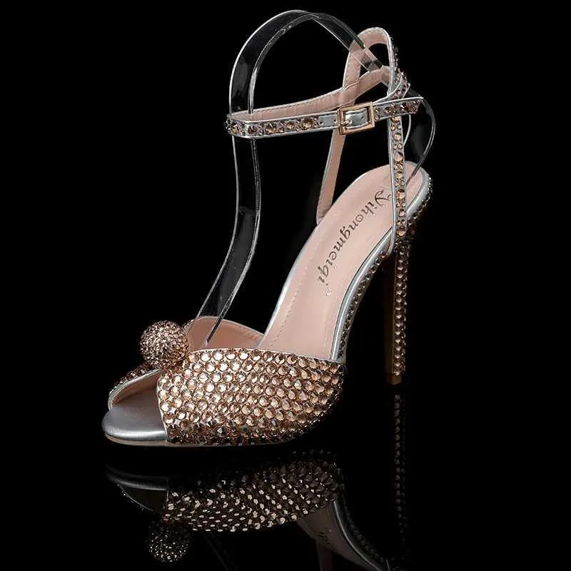 Dress 2023 Sandals Fashion Quality Wedding Shoes Womens New Pearl Studs Open Toe High Heels H240621 16_voghion.com