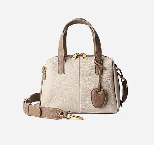Modisches Damen Leder Handtasche Mit Schulter Und Umhängefach_voghion.com
