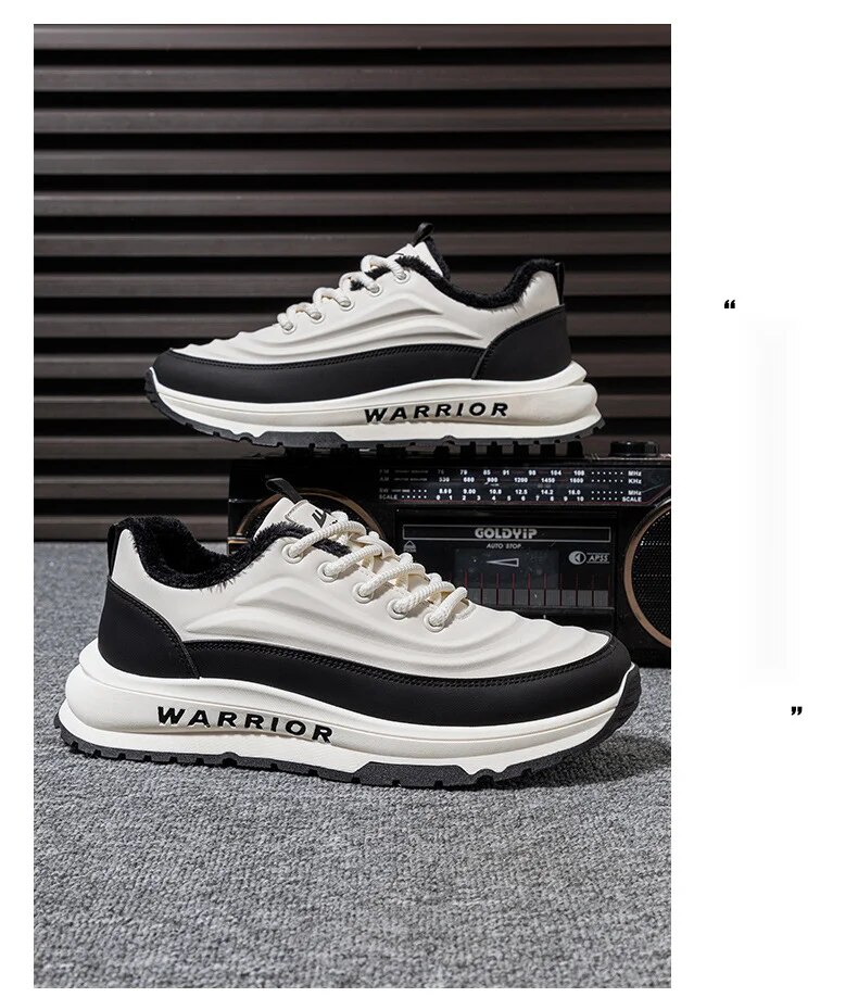 Cotton 2024 New Winter Men's Velvet Thickened Casual Running Sports Shoes _voghion.com