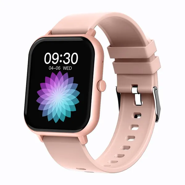 ZL54CJ Square Smartwatch Women BT Call Heart Rate Sport Mode Fitness Tracker Waterproof Smart Watch Men For IOS Android_voghion.com