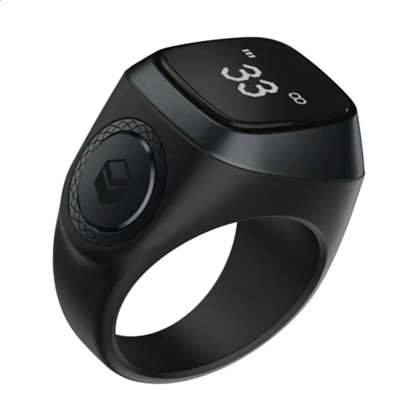 Tasbih Tally Counter Ring för muslimer Zikr Digital Tasbeeh 5 Bönetidspåminnelse Bluetooth avancerad smart bärbar_voghion.com