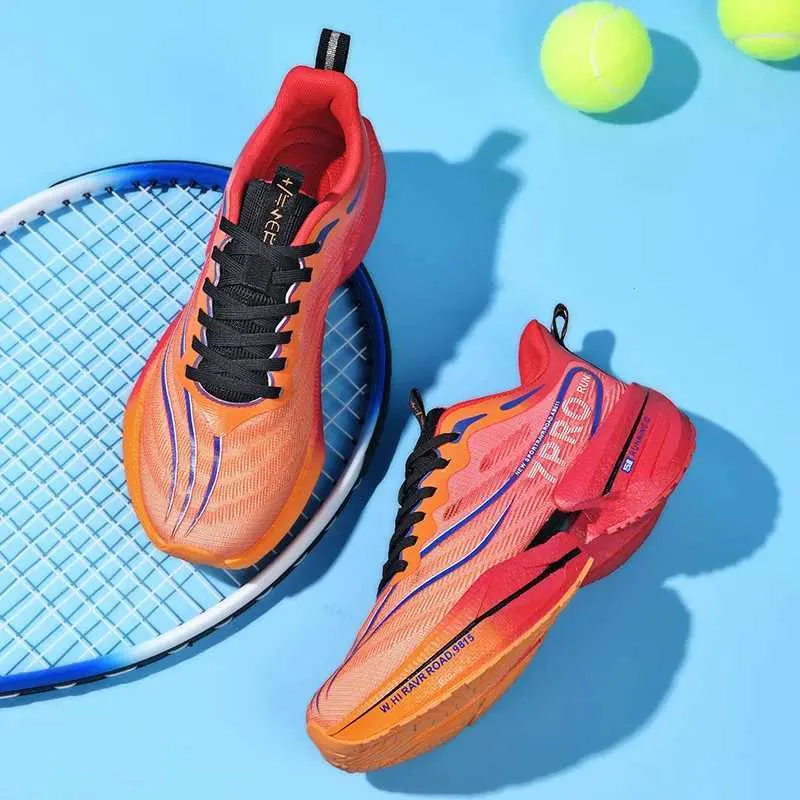 Carbon Plate Couples Running Shock-Absorbing Rebound Ultra-Light Sports Shoes For Men And Women Summer Mesh Breathable_voghion.com