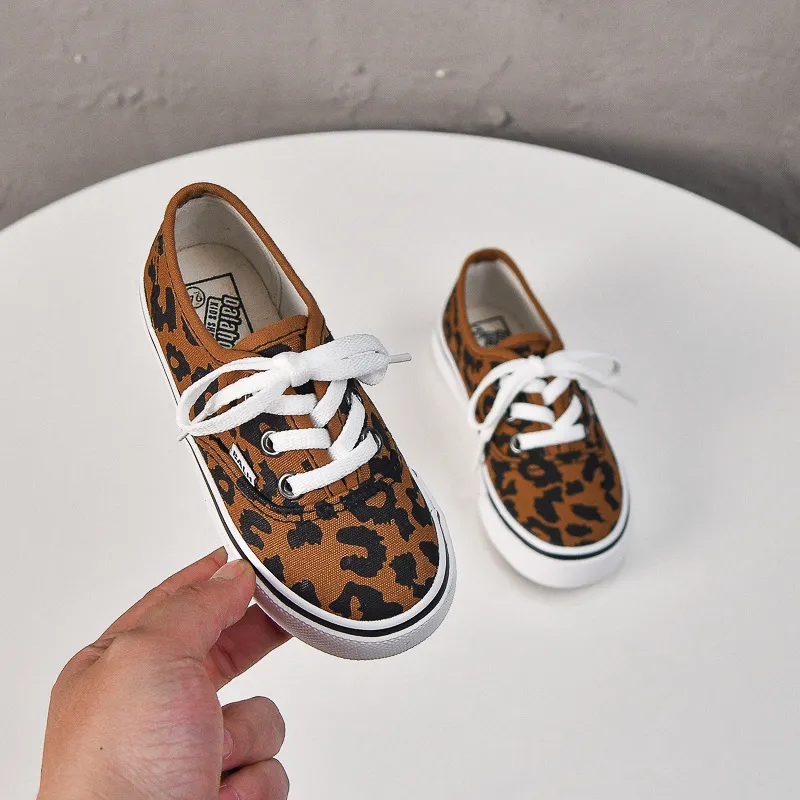 Kid Canvas Checkered Casual Sneakers For Boys And Girls_voghion.com