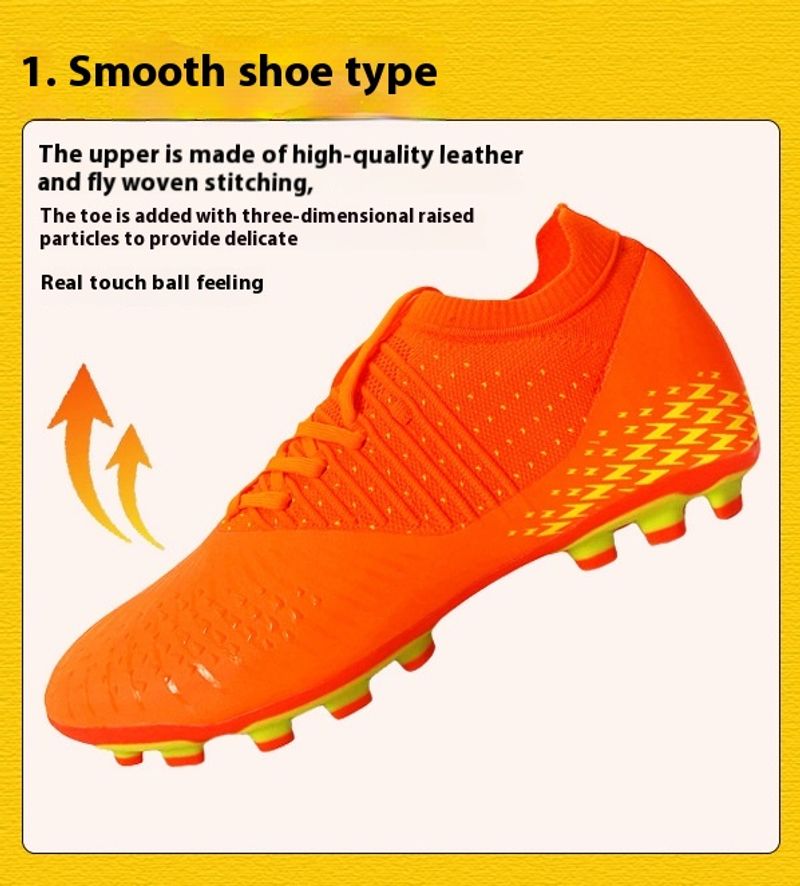 Nahtlos schneidende neue Low-Top-Wettkampf-Spezial-Lang-TF-Shattered-Nail-Trainingsschuhe Fußball-Herren-Edition_voghion.com