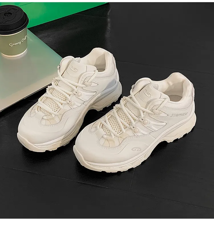 Outdoor Wanderschuhe Aus Echtem Leder Mit Runder Zehenkappe_voghion.com