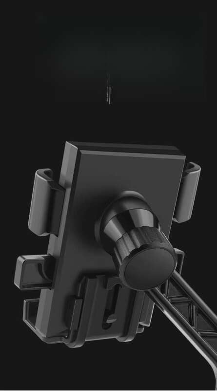 Mobiler Motorrad-, Elektrofahrrad-, Halter-, Fahrer-stoßdämpfender Aluminium-Handyhalter für den Außenbereich_voghion.com